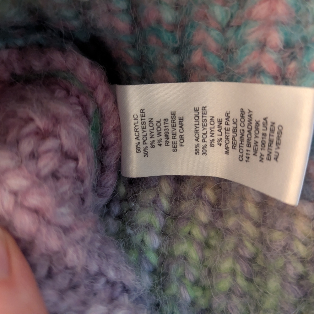 Colorful Gradient Sweater - Picture 7 of 7